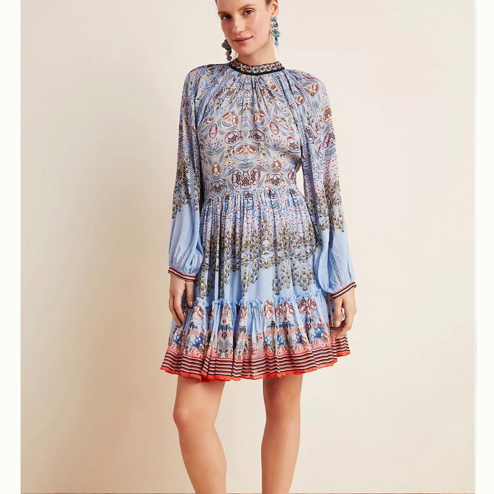 Bhanuni by Jyoti for Anthropologie Julianna Mini Dress.